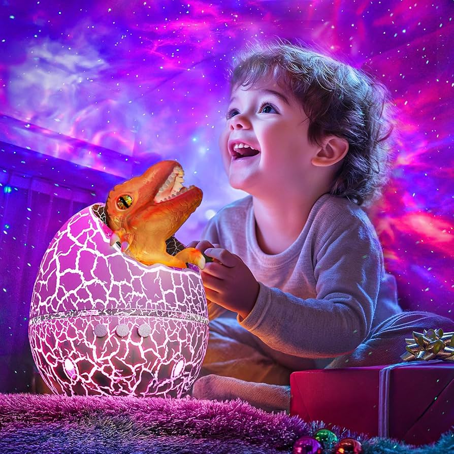 PROYECTOR DE HUEVO DINOSAURIO GALAXY NIGHTLIGHT