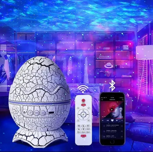 PROYECTOR DE HUEVO DINOSAURIO GALAXY NIGHTLIGHT