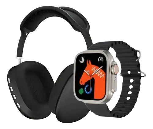 Reloj P9 ULTRA 2 + Audífonos + 2 correas